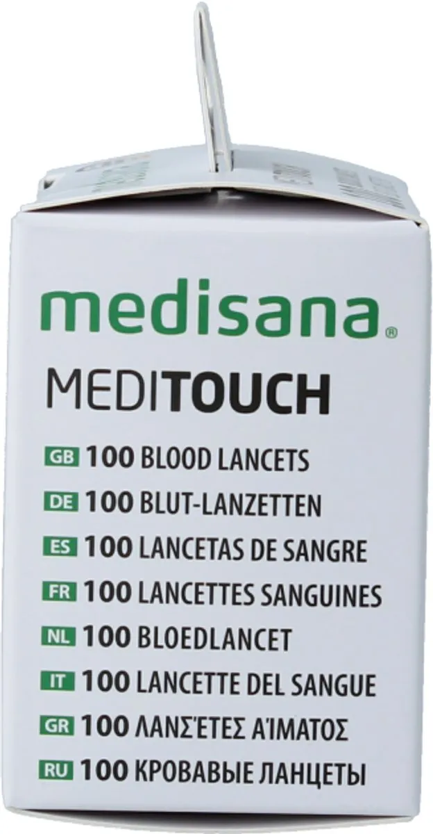 Medisana Lancetten MediTouch GlucoDock - 10 Teststrips - afbeelding 6 van 6