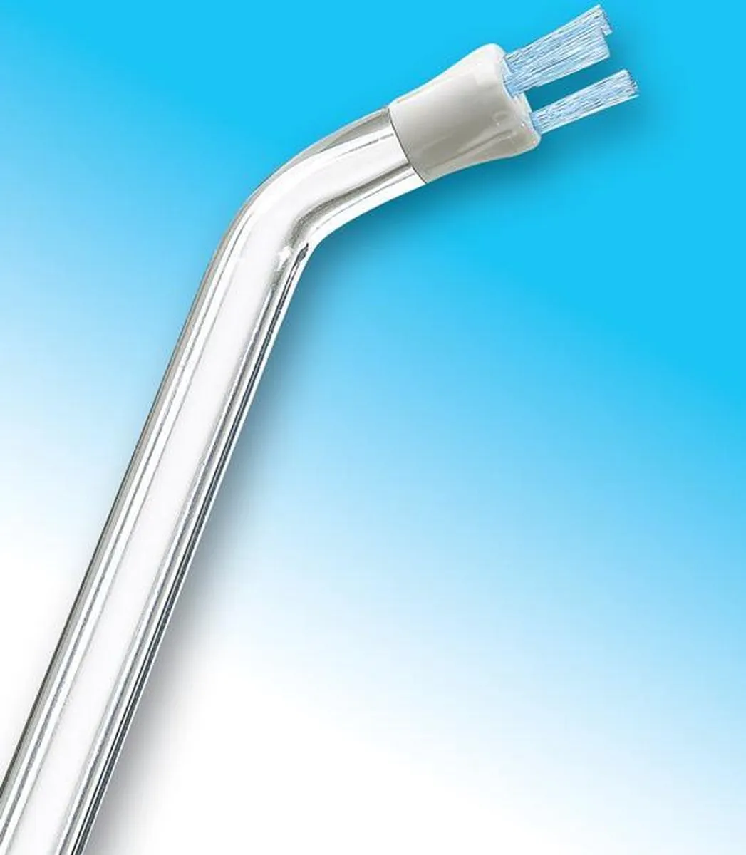 Waterpik PS-100E Plaque Seeker Tips - Opzetstukken Voor Waterflossers - 2 Stuks - zilver