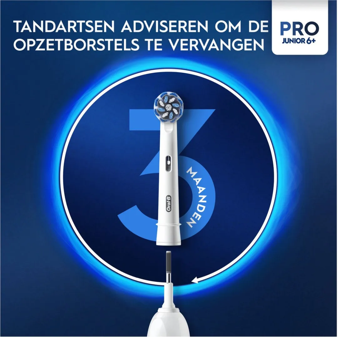 Oral-B Pro Junior Frozen Elektrische Tandenborstel - 3 Snelheden