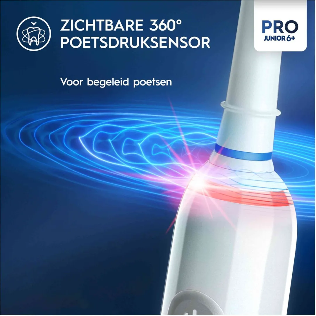 Oral-B Pro Junior Frozen Elektrische Tandenborstel - 3 Snelheden