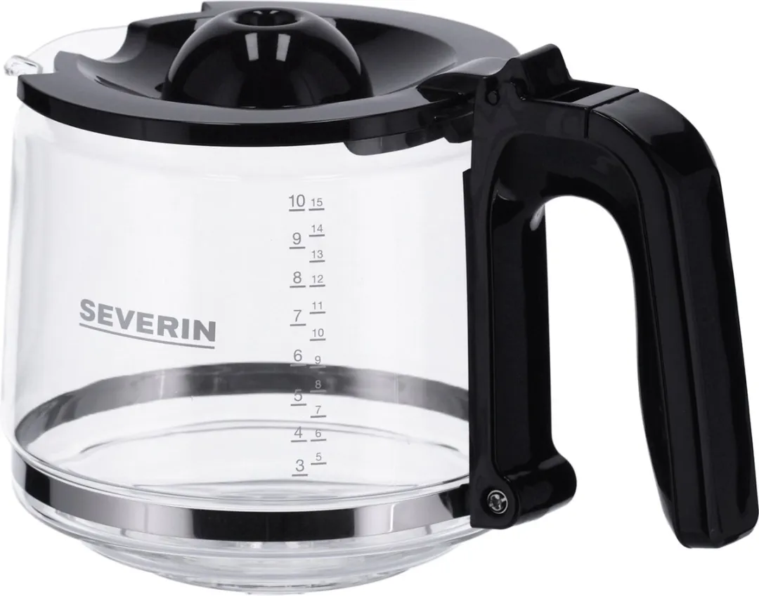 Severin Koffiekannenfilter 5501 - Zwart/Transparant