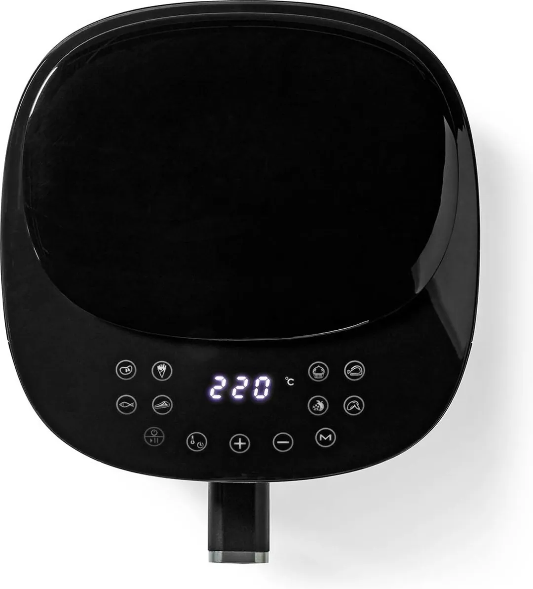 Nedis Airfryer XL 4,2L - 8 Programma's - 1300W - Zwart - afbeelding 6 van 6