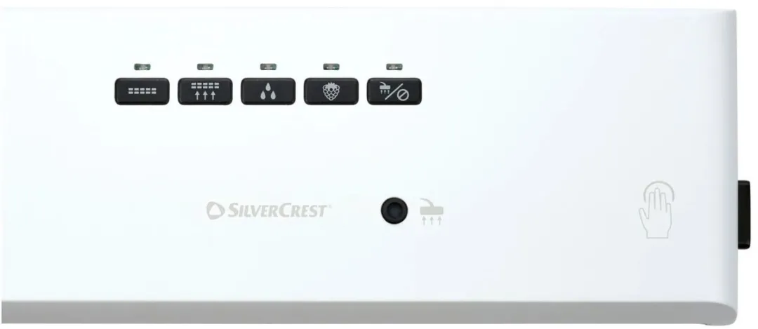SILVERCREST Vacuümverpakker 125W - Wit - 3m Folie & 3 Adapters - afbeelding 6 van 6