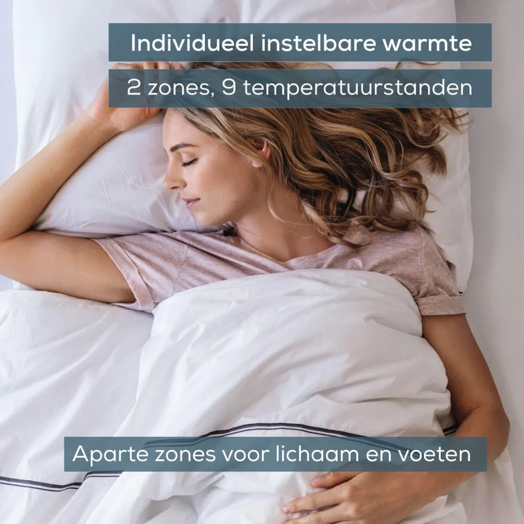Beurer UB 101 Cosy Elektrische Onderdeken 198x92cm - 9 Warmtestanden - Wit
