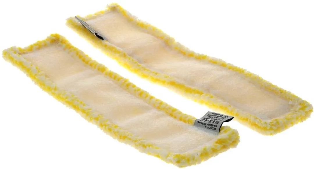 Kärcher Microvezeldoek Window Vac 2.633-130.0 - 2 Stuks - Lichtgeel/Wit