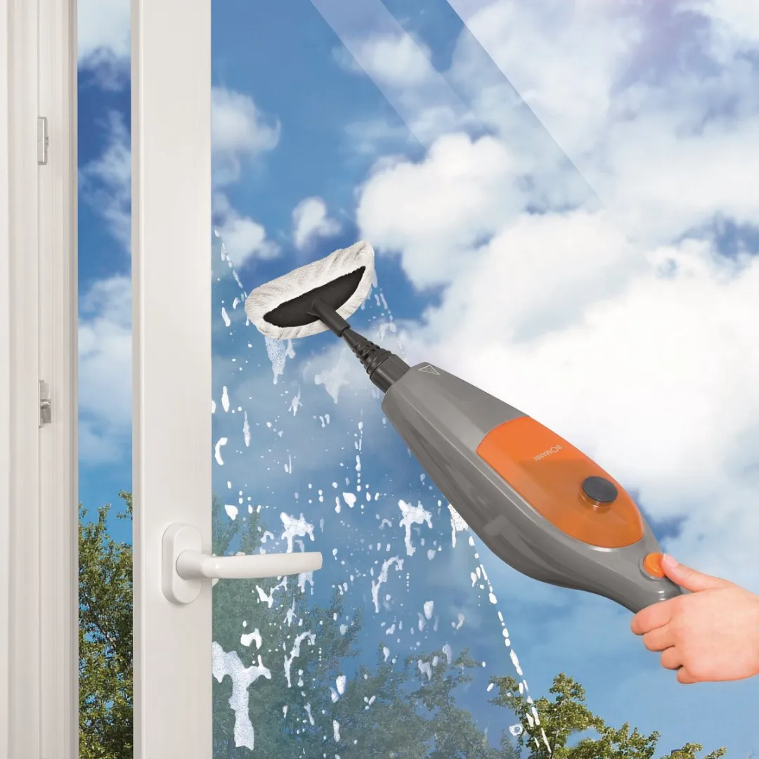 Bomann DR 904 Stoomreiniger 1500W - 0.3L - Grijs/Oranje