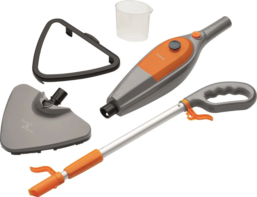 Bomann DR 904 Stoomreiniger 1500W - 0.3L - Grijs/Oranje