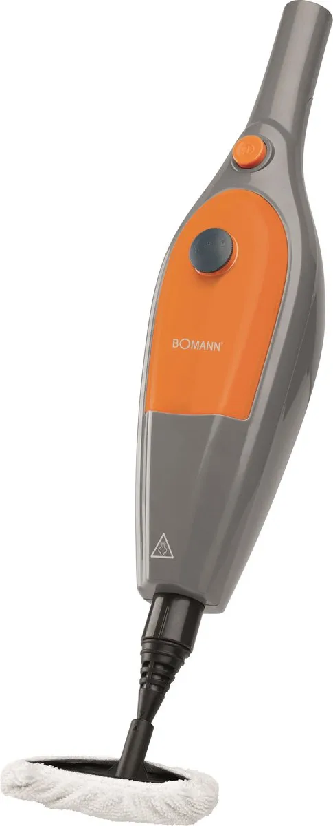 Bomann DR 904 Stoomreiniger 1500W - 0.3L - Grijs/Oranje