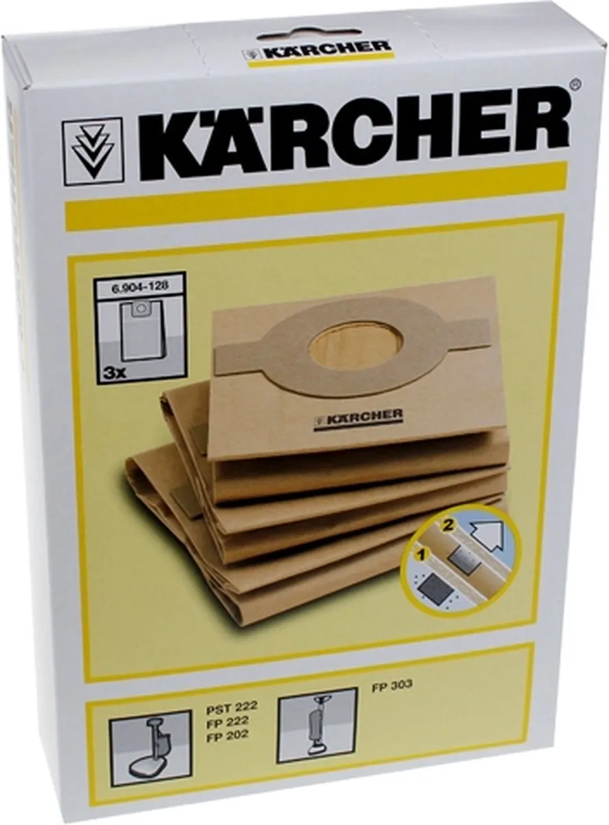 Kärcher FP 303/FP 202 Stofzuigerzakken
