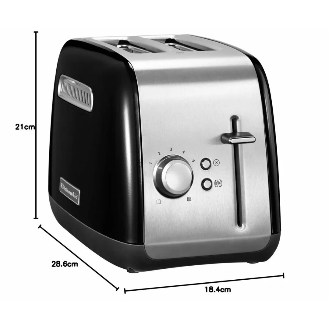 KitchenAid 5KMT2115EOB Broodrooster 1100W - Zwart