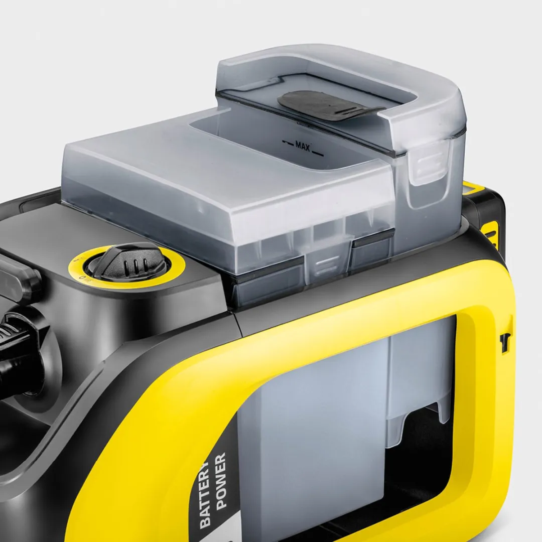 Kärcher SE 3-18 Compact Battery Set Tapijtreiniger - 184W - 2,9L - Zwart/Geel