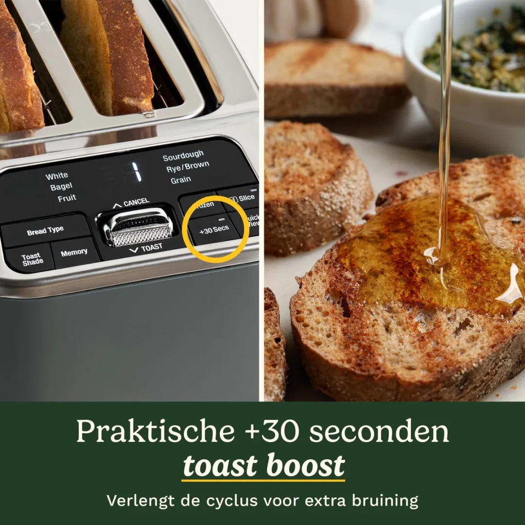Cuisinart SmartElite CPT525DE Broodrooster 4 Sneetjes - Denim