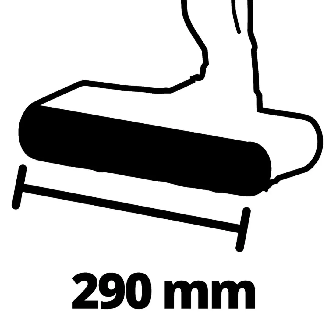 Einhell CLEANEXXO 3437111 Ronde Borstel - Harde Vloer