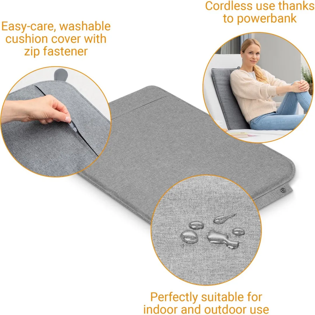 Medisana OL 750 Outdoor Warmtekussen - 3 standen - Grijs