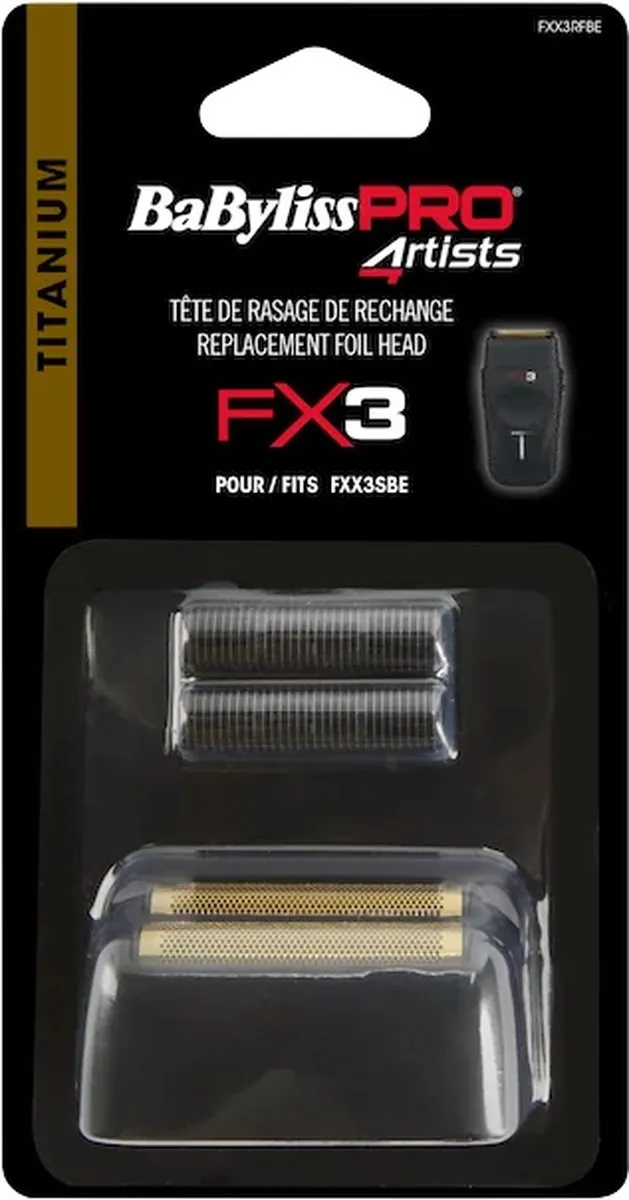 BaBylissPRO 4Artists FX3 Scheerkop Double Foil