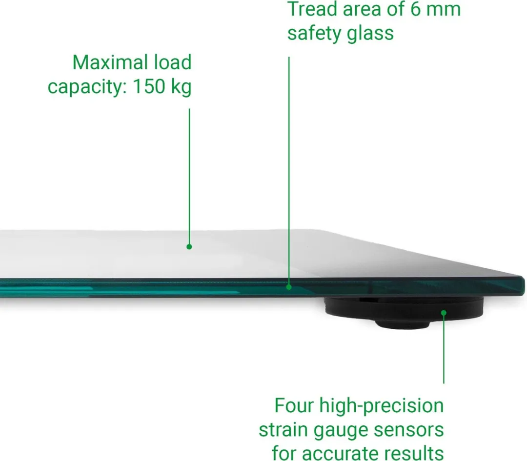 Medisana PS 400 Personenweegschaal - 150 kg - Grijs/Wit