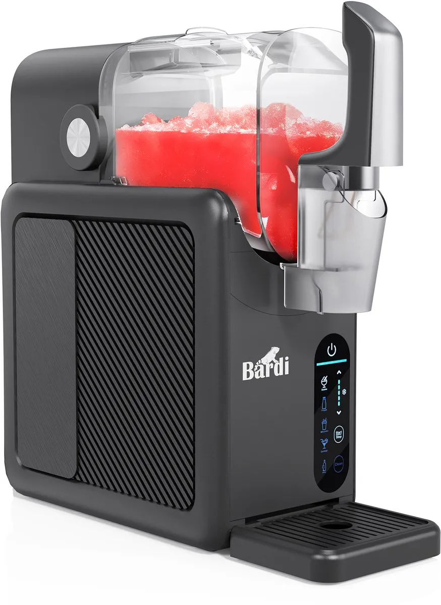Bardi Slushmachine 74762 - 220W - 6 Programma's - Unicorn Set Grijs