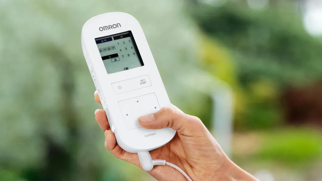 Omron HeatTens HV-F311-E TENS apparaat - Elektrodenstimulatie met warmte - Wit - afbeelding 6 van 6