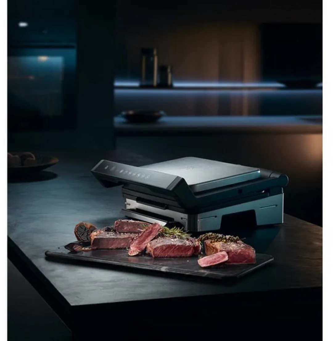 WMF Vleesgrill 2000W - 2 Platen - RVS