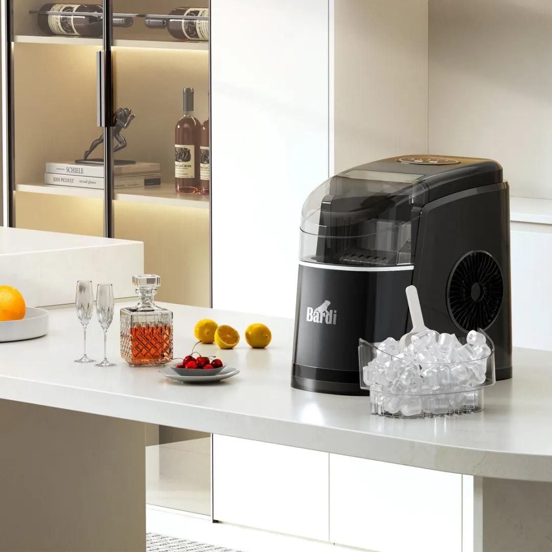 Bardi IJsblokjesmachine 74650 - 1,6L - Zwart