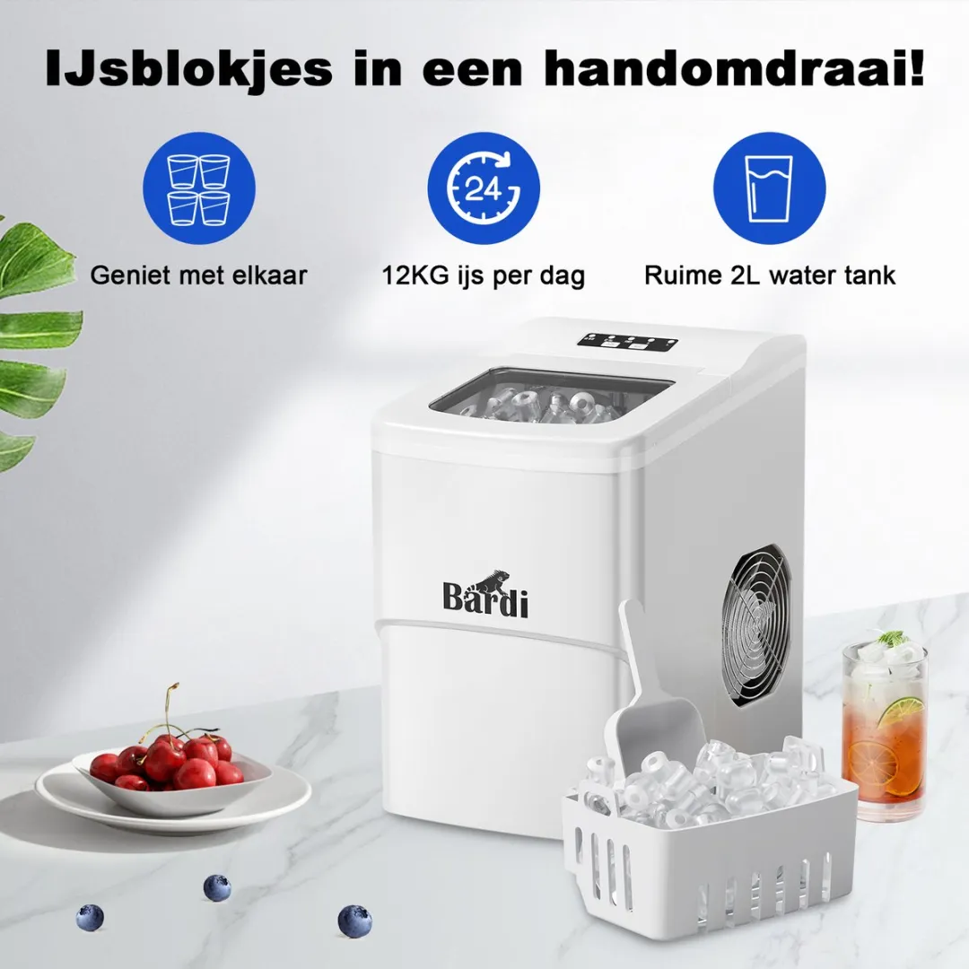 Bardi Deluxe IJsblokjesmachine Set - 2L - Jungle