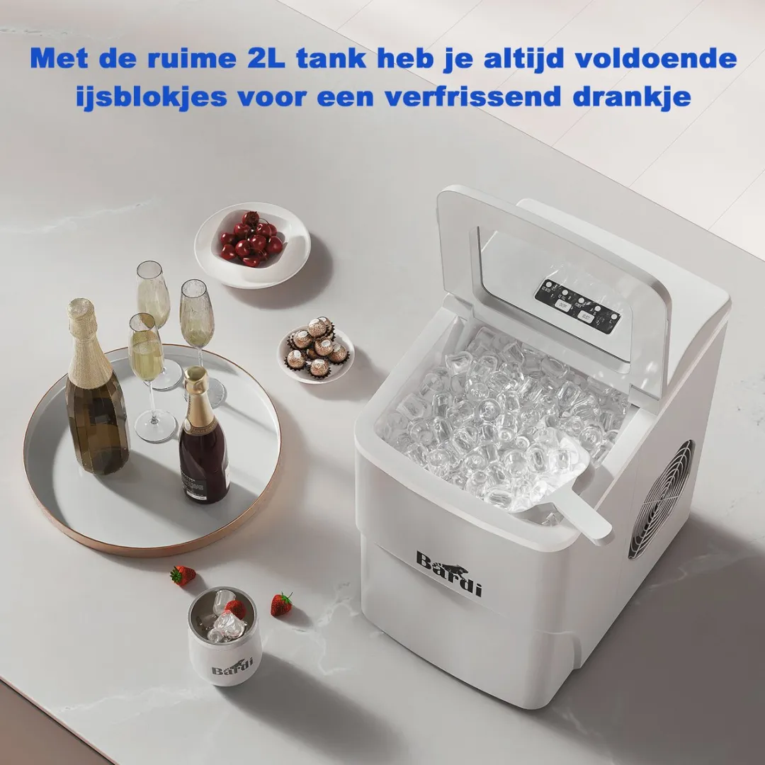 Bardi Deluxe IJsblokjesmachine Set - 2L - Jungle