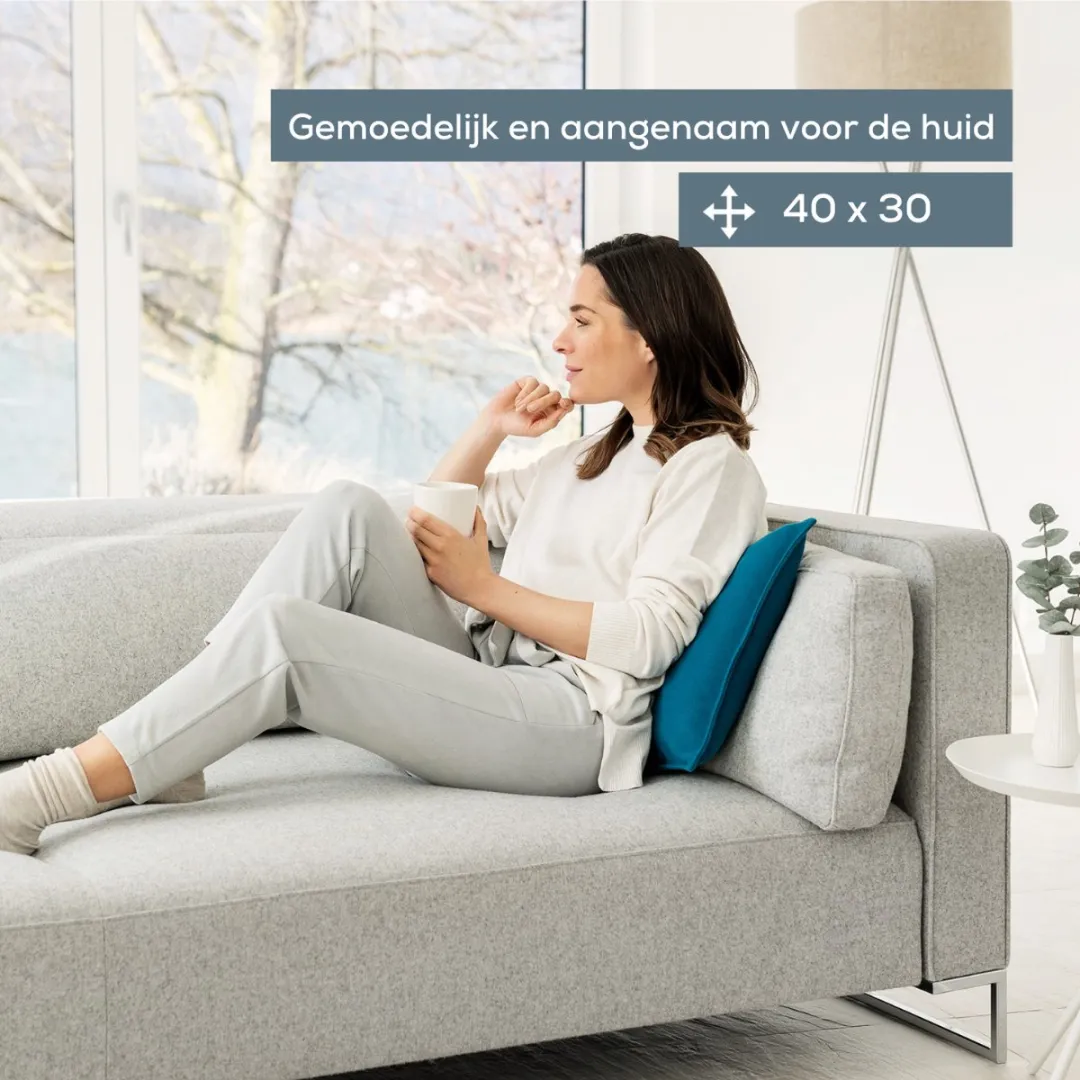 Beurer HK 48 Cosy Warmtekussen 40x30cm - Petrol - 3 standen
