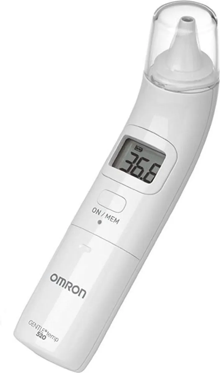 Omron GentleTemp 520 Digitale Oorthermometer - Wit