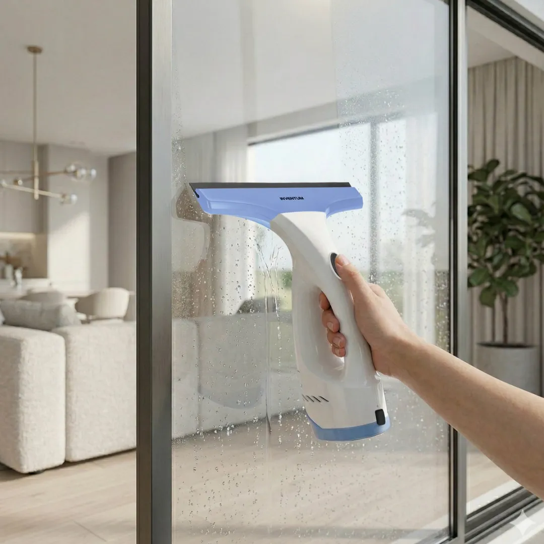 Inventum RR410 Snoerloze Ruitenreiniger - 28cm - Wit/Blauw
