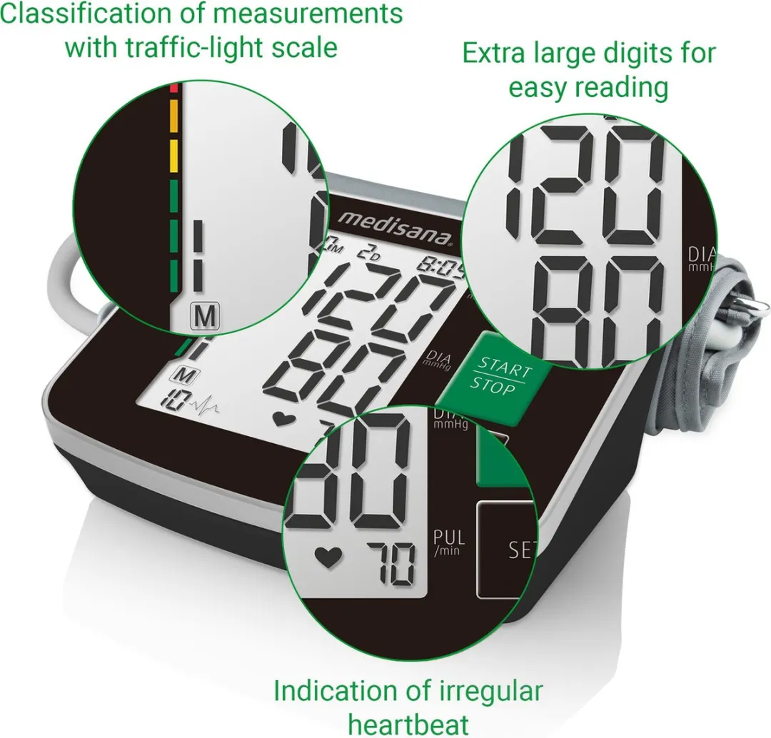 Medisana BU 516 Bovenarm Bloeddrukmeter - Zwart