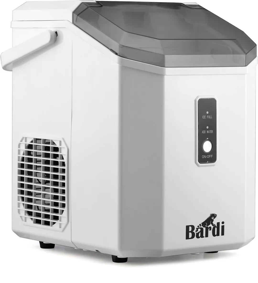 Bardi Nugget IJsblokjesmachine 1,1L - Vierkant - Wit