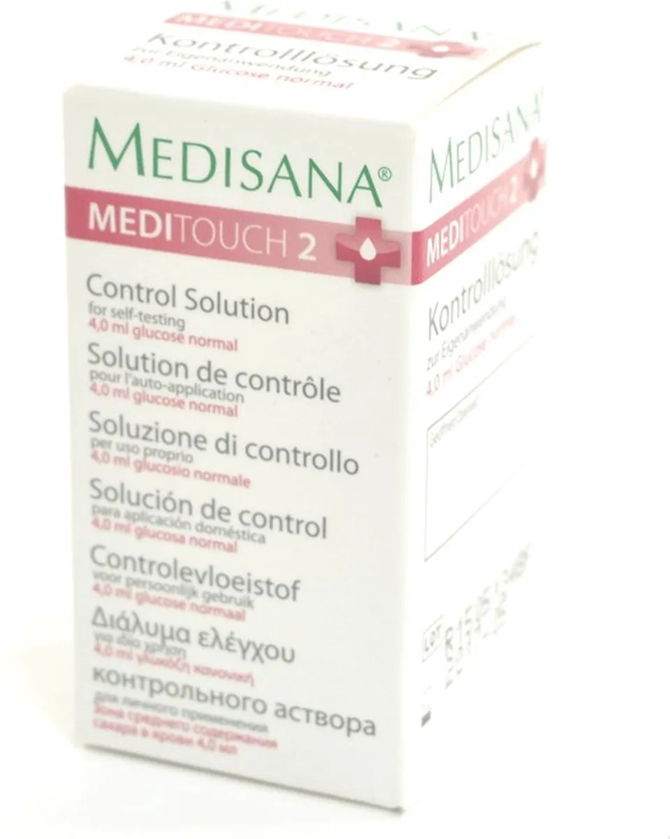 Medisana Meditouch2 Controlevloeistof 4ml - 10 Strips