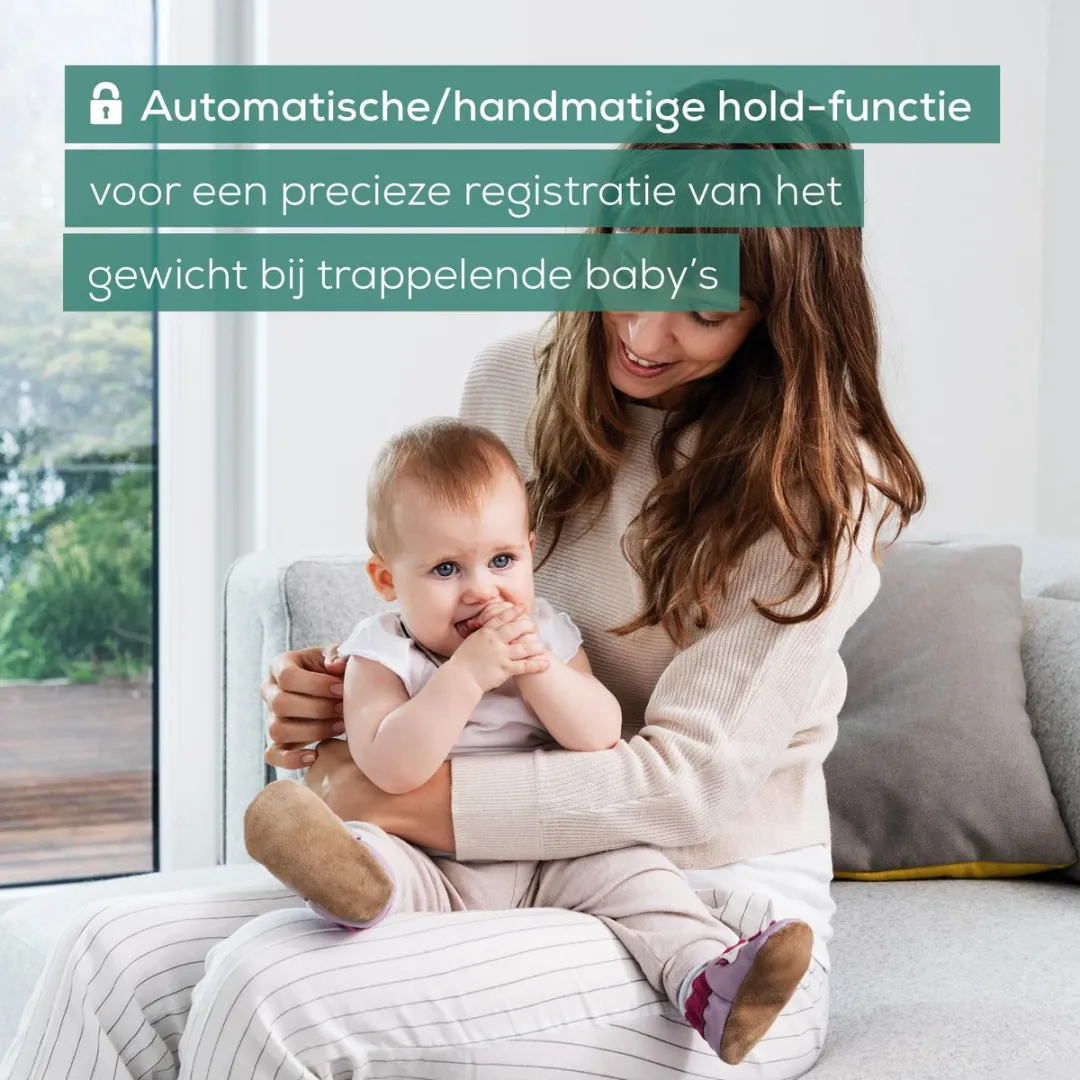 Beurer BY 90 Babyweegschaal - 20 kg - 5 g - Bluetooth - Wit