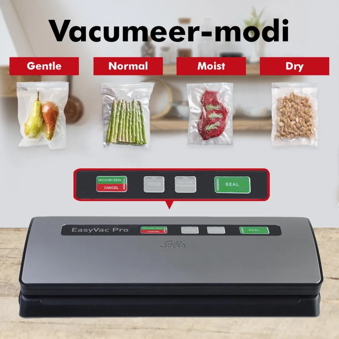 Solis Vac Pro 569 Vacuümrolmachine - Grijs