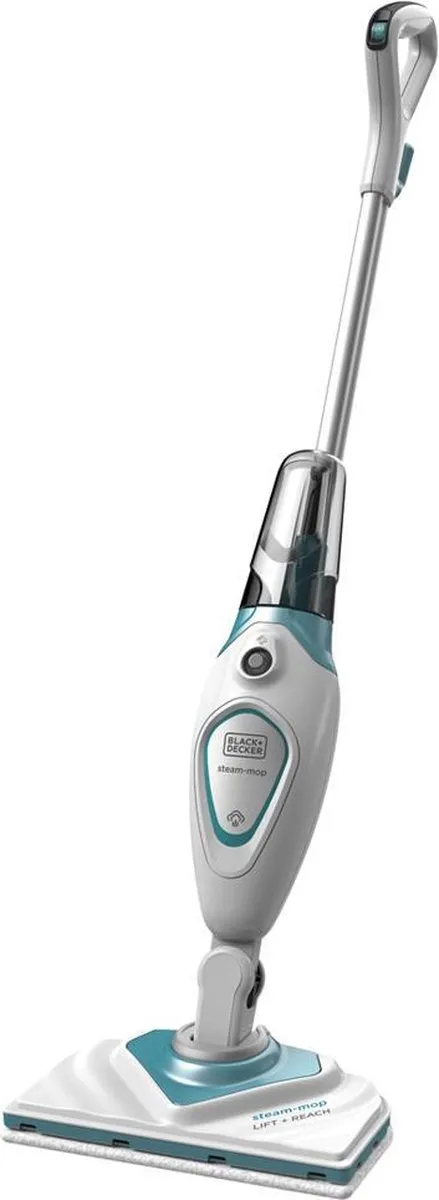 BLACK+DECKER FSM1616-QS Stoomdweil - 1600W - 0,35L - Wit/Blauw