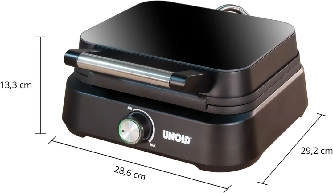 Unold 48275 Wafelijzer - 1500W - Zwart