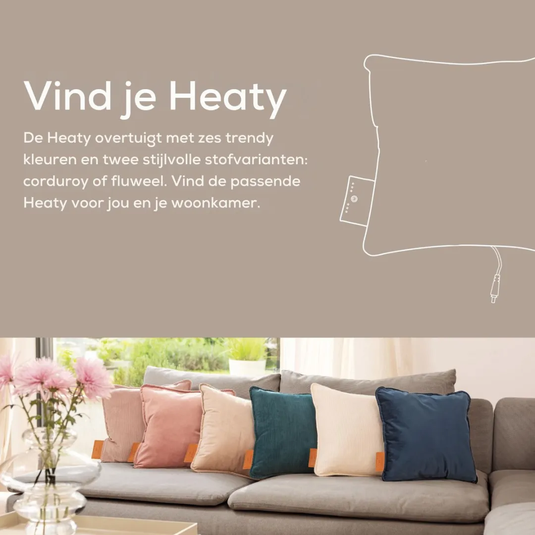 Beurer HK 48 Cosy Grey Warmtekussen - Draadloos 45x45cm - afbeelding 6 van 6
