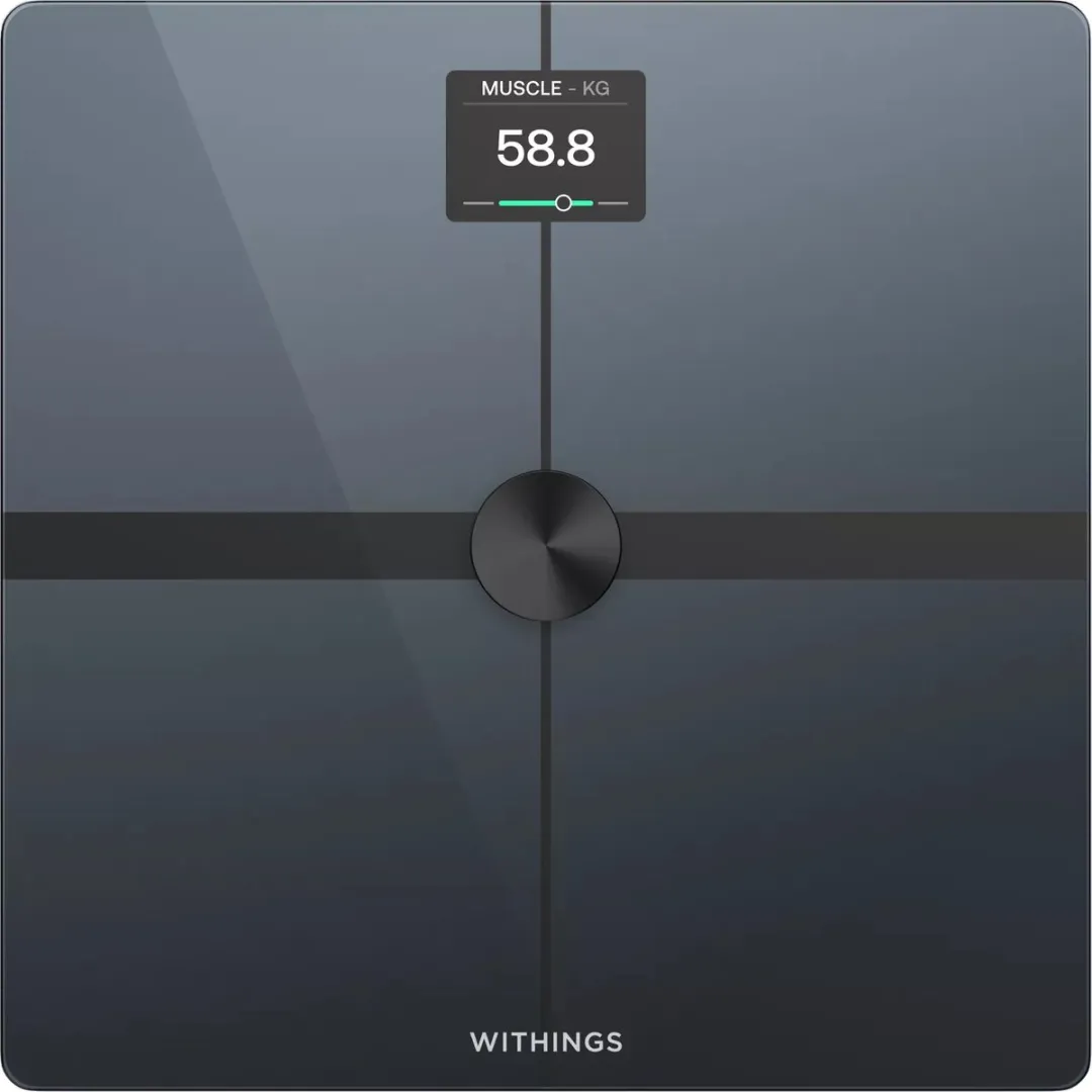 Withings Body Smart WBS13-Black-All-Inter Slimme Weegschaal - Zwart