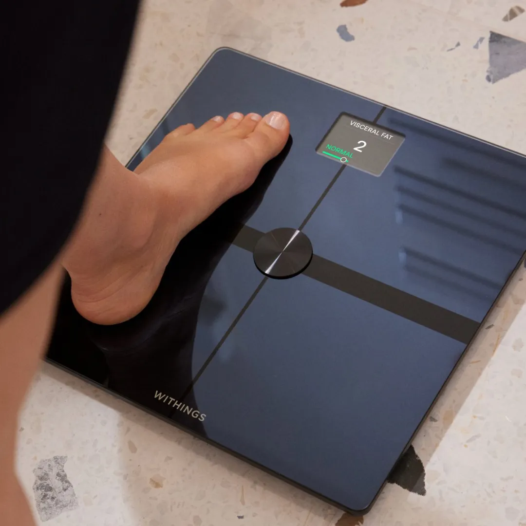 Withings Body Smart WBS13-Black-All-Inter Slimme Weegschaal - Zwart