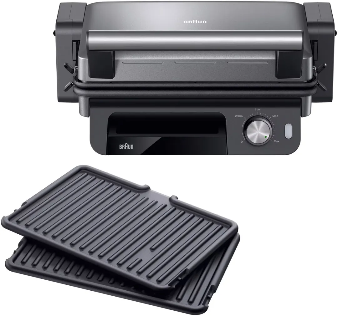 Braun MultiGrill 5 CG5033 Contactgrill - 2000W - 2 Platen