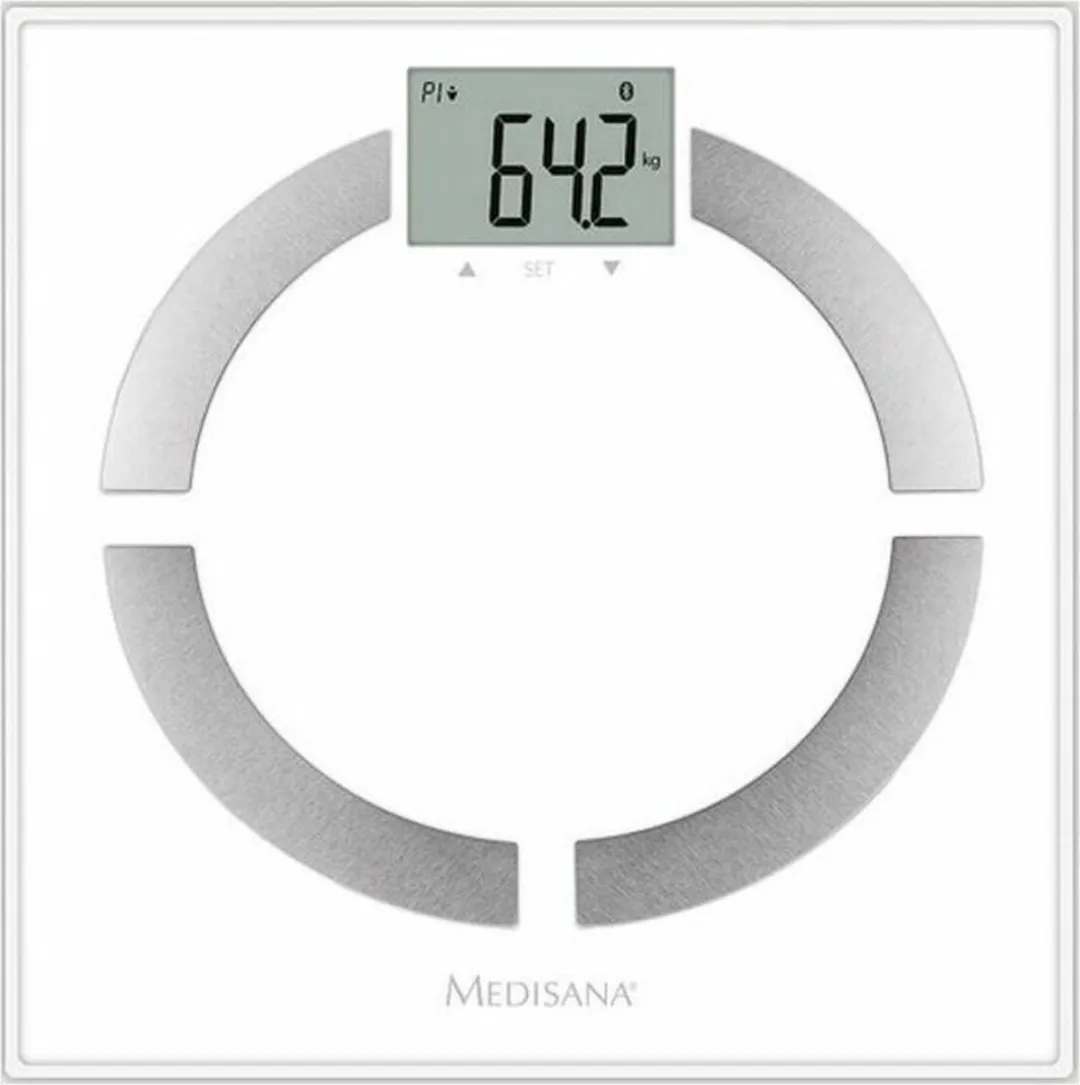 Medisana BS 444 Connect Lichaamsanalyseweegschaal - 180kg - 8 Personen - Wit