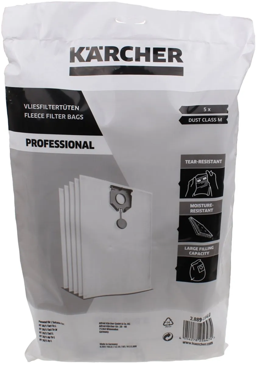 Kärcher Professional Vliesfilterzakken 2.889-154.0