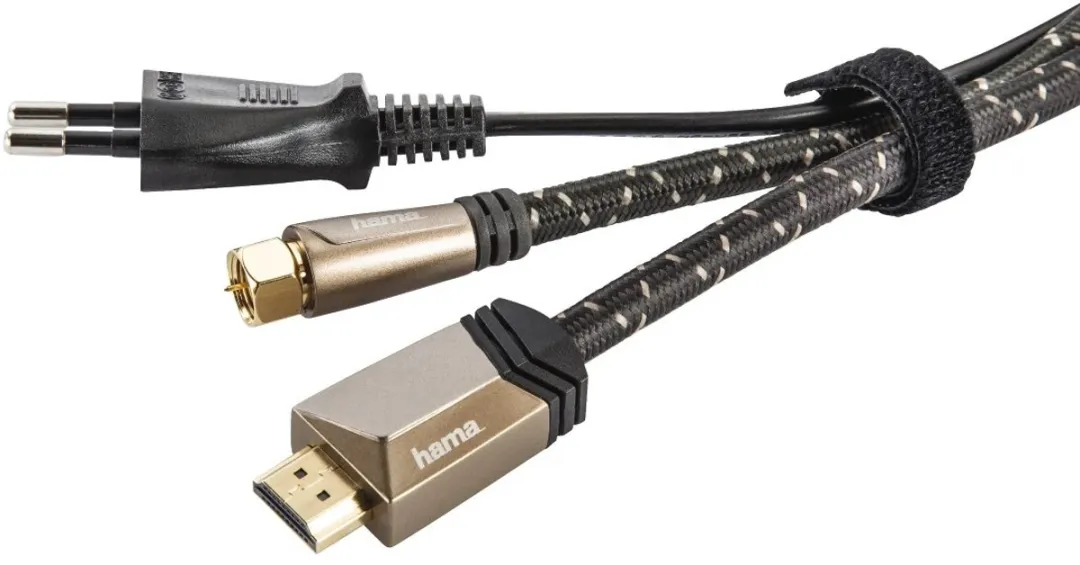 Hama Klittenband Kabelbinders 200mm - 20 Stuks - Zwart