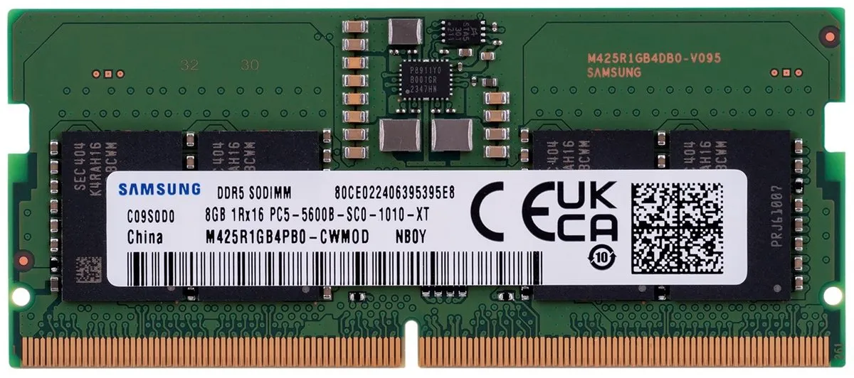 Samsung DDR5 SODIMM 8GB 5600MHz M425R1GB4PB0