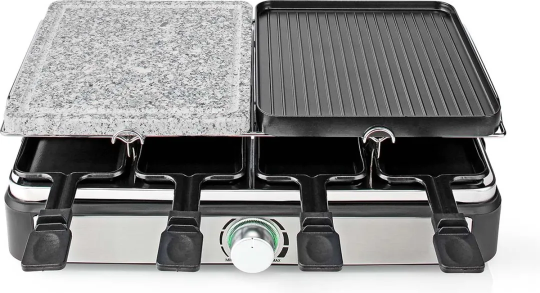Nedis Gourmet/Raclette Steengrill FCRA300FBK8