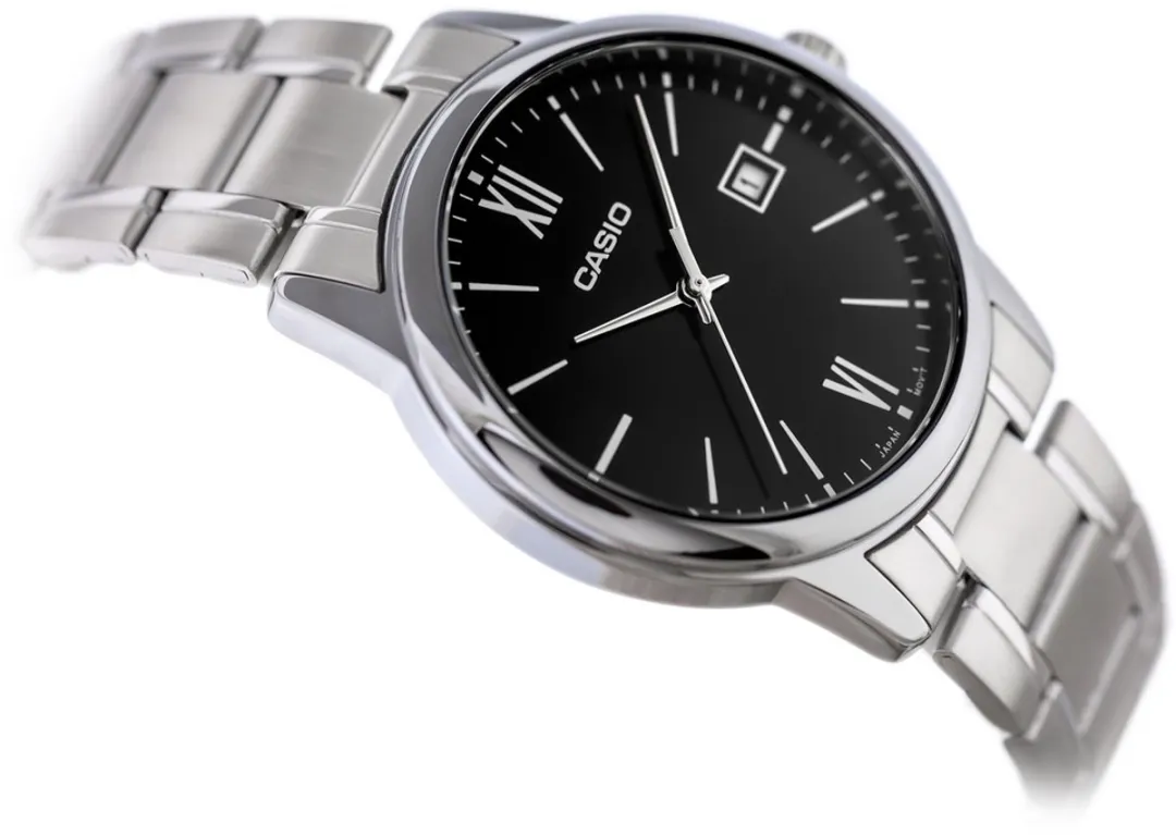 Casio MTP-V002D Herenhorloge - Staal - Zilver - afbeelding 3 van 6