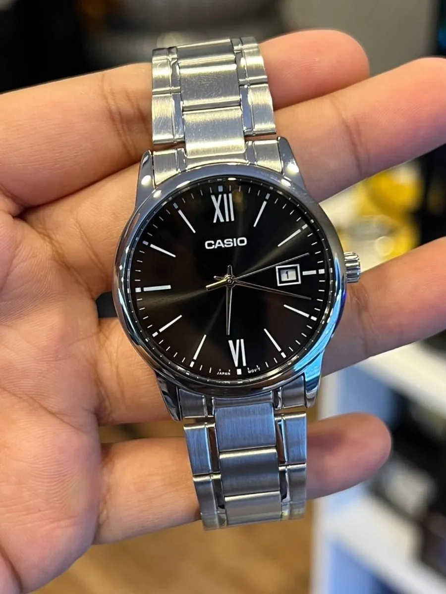 Casio MTP-V002D Herenhorloge - Staal - Zilver - afbeelding 6 van 6