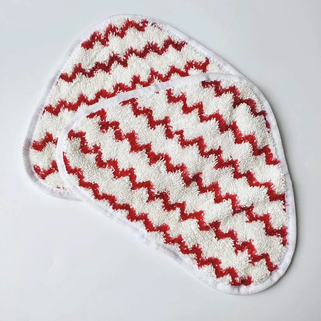 Vileda O-Cedar Vervangende Sleepkoppen - 3 Stuks - Rood/Wit