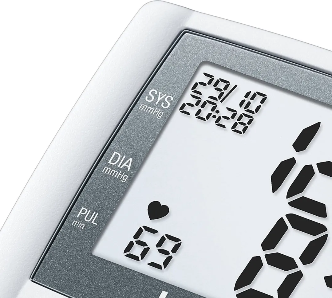 Beurer BC 30 Bloeddrukmeter Pols - 2 Gebruikersgeheugen - Grijs