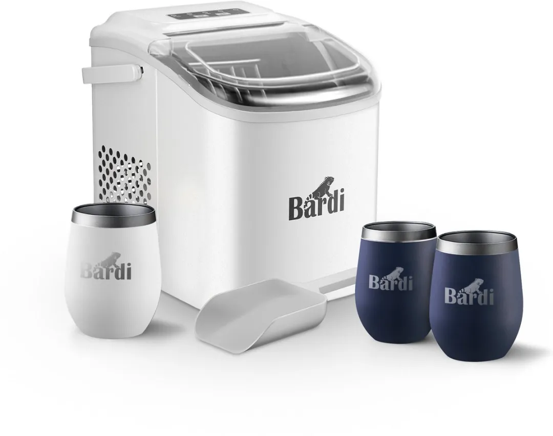 Bardi Deluxe IJsblokjesmachine Set